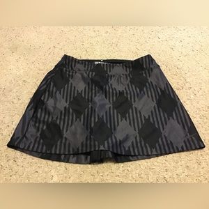 Nike Black and Gray Women's Skirt